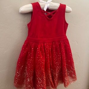 Epic Threads 3T Red Sparkly Dress